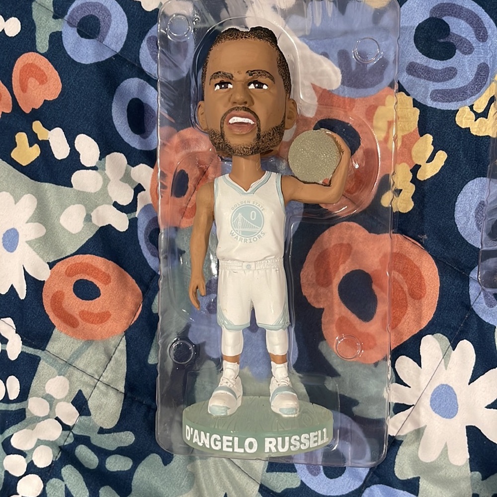 D'Angelo Russell Iceman Bobblehead Golden State Warriors